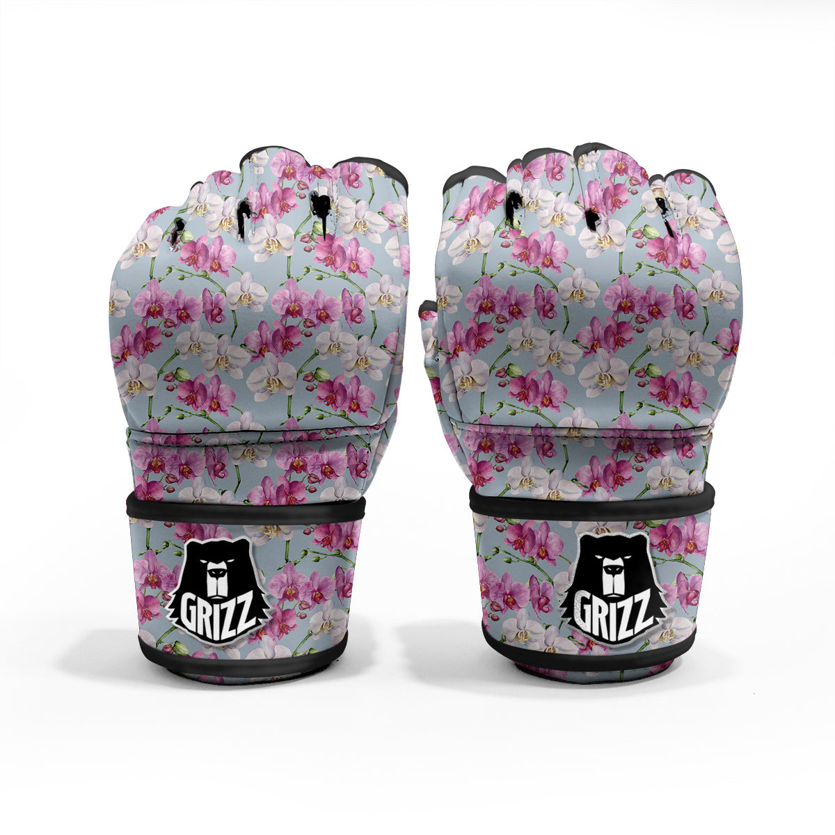 Orchid Cute Print MMA Gloves-grizzshop
