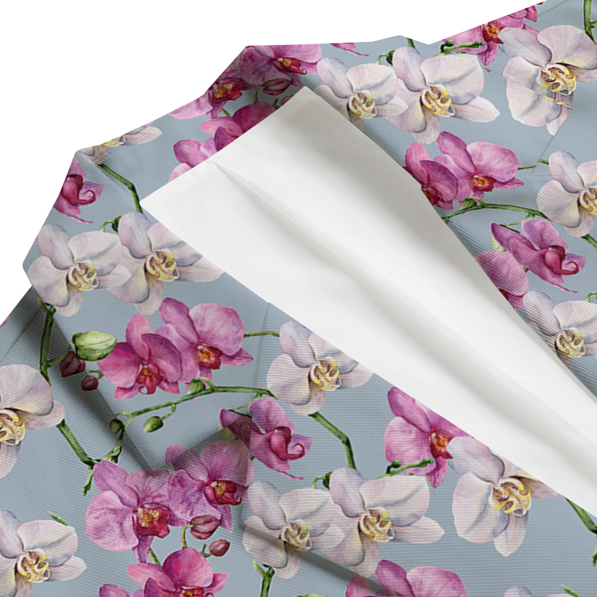 Orchid Cute Print Men's Blazer-grizzshop