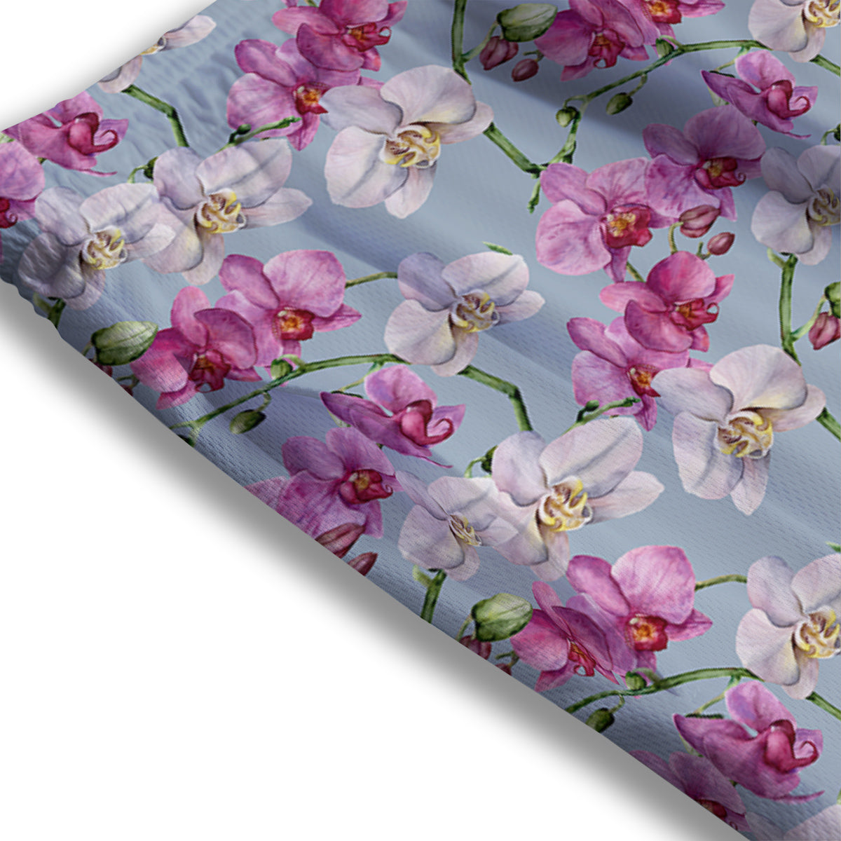 Orchid Cute Print Mesh Shorts