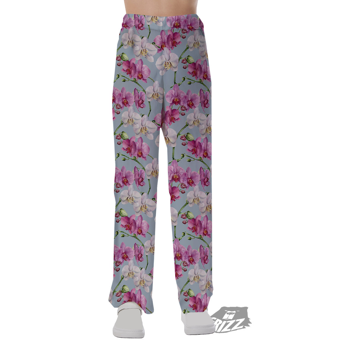 Orchid Cute Print Pajama Pants-grizzshop