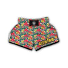 Orchid Flamingo Muay Thai Boxing Shorts-grizzshop