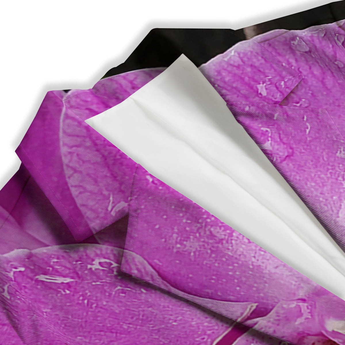 Orchid Flower Magenta Print Women's Blazer-grizzshop