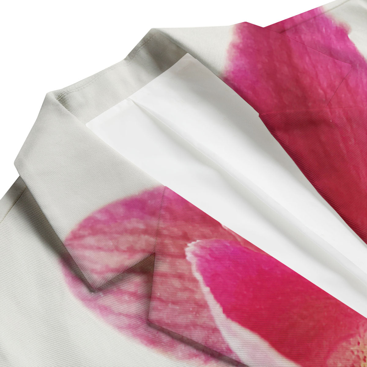 Orchid Flower Pink Print Men's Blazer-grizzshop