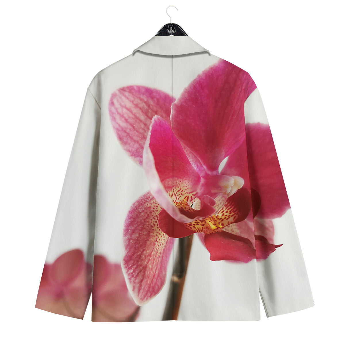 Orchid Flower Pink Print Men's Sport Coat-grizzshop