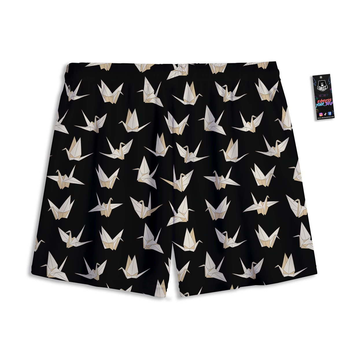 Patchwork Ethnic Mandala Print Pattern Mesh Shorts