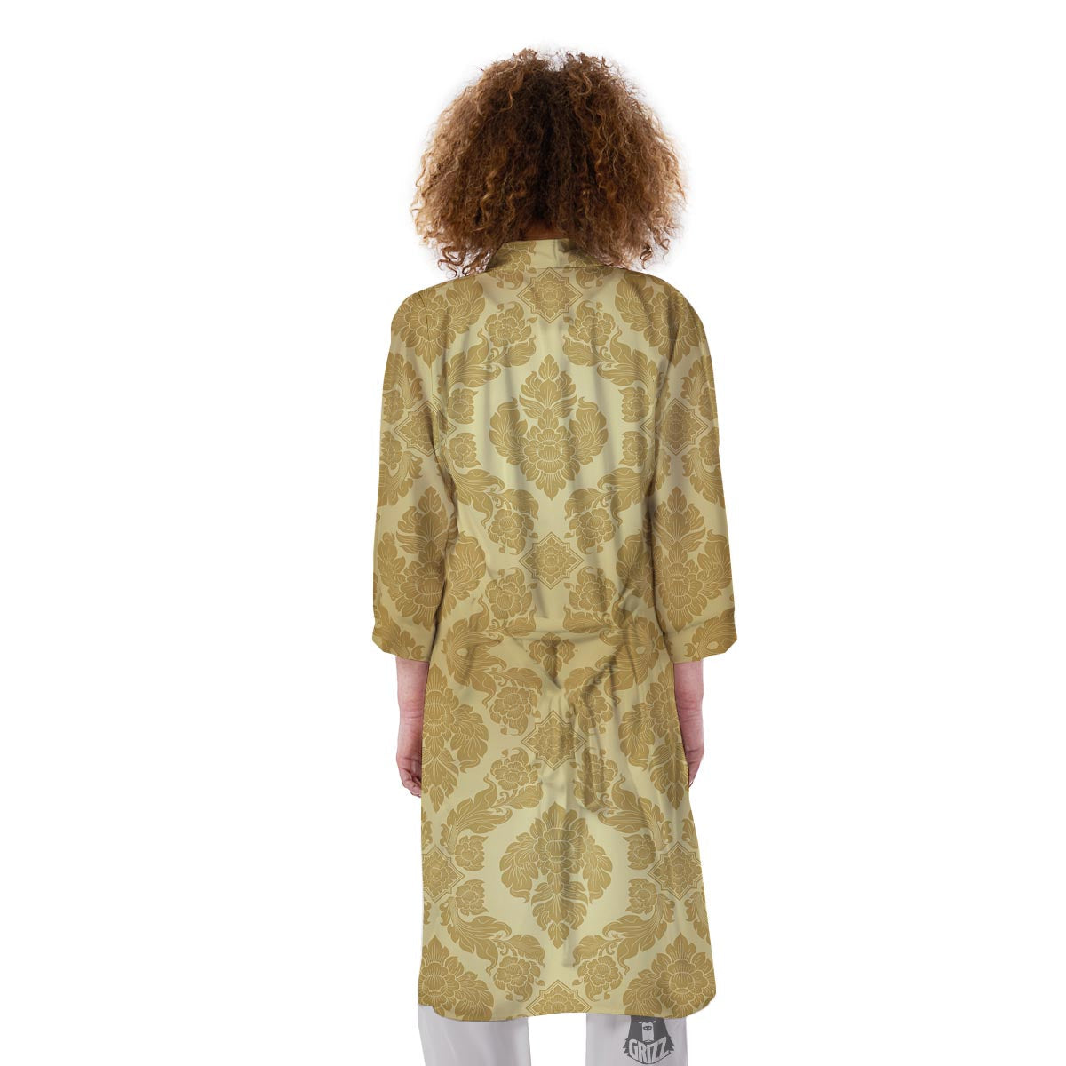 Ornament Thai Print Pattern Kimono-grizzshop