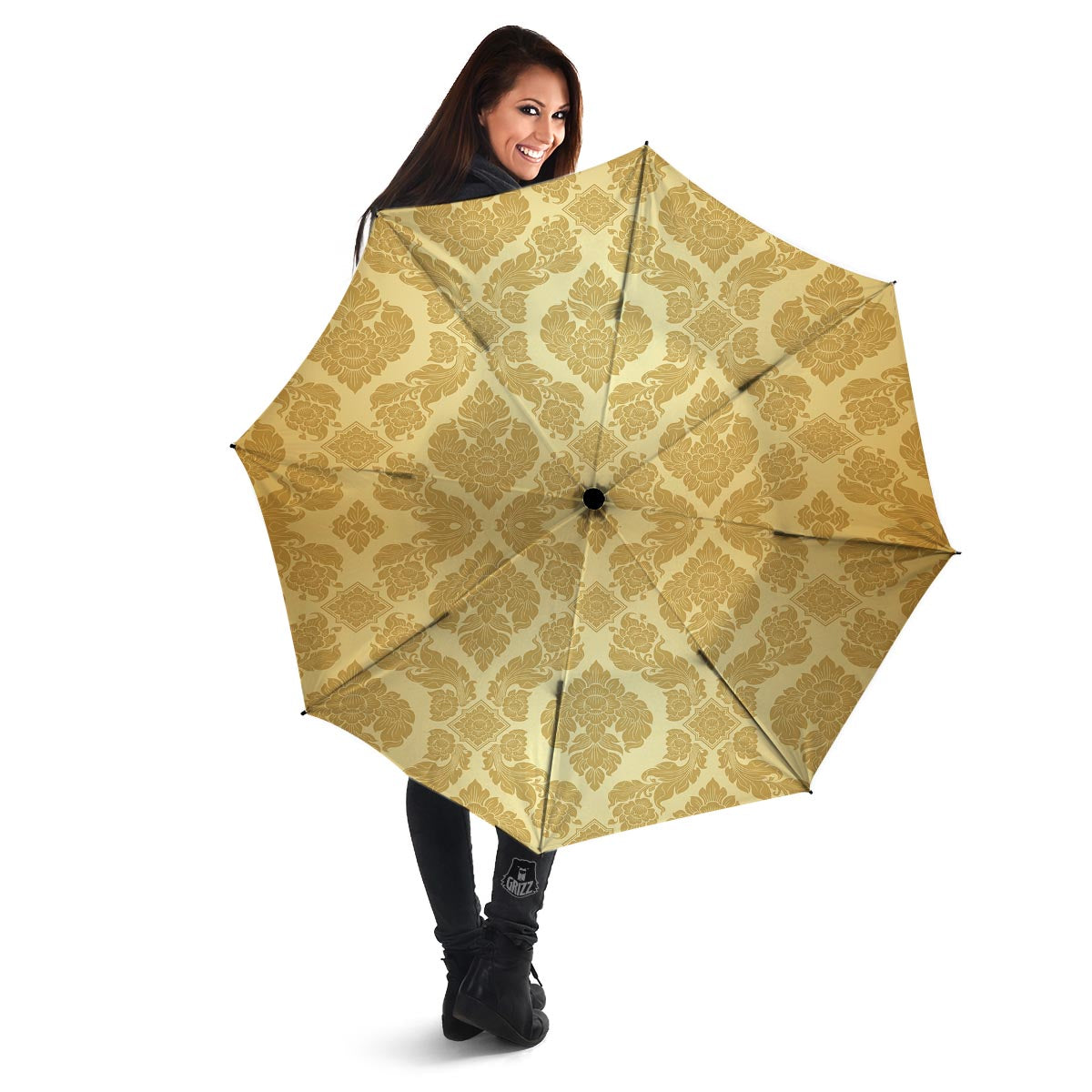 Ornament Thai Print Pattern Umbrella-grizzshop