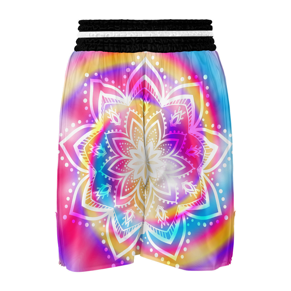 Ornamental Hippie Boxing Shorts-grizzshop