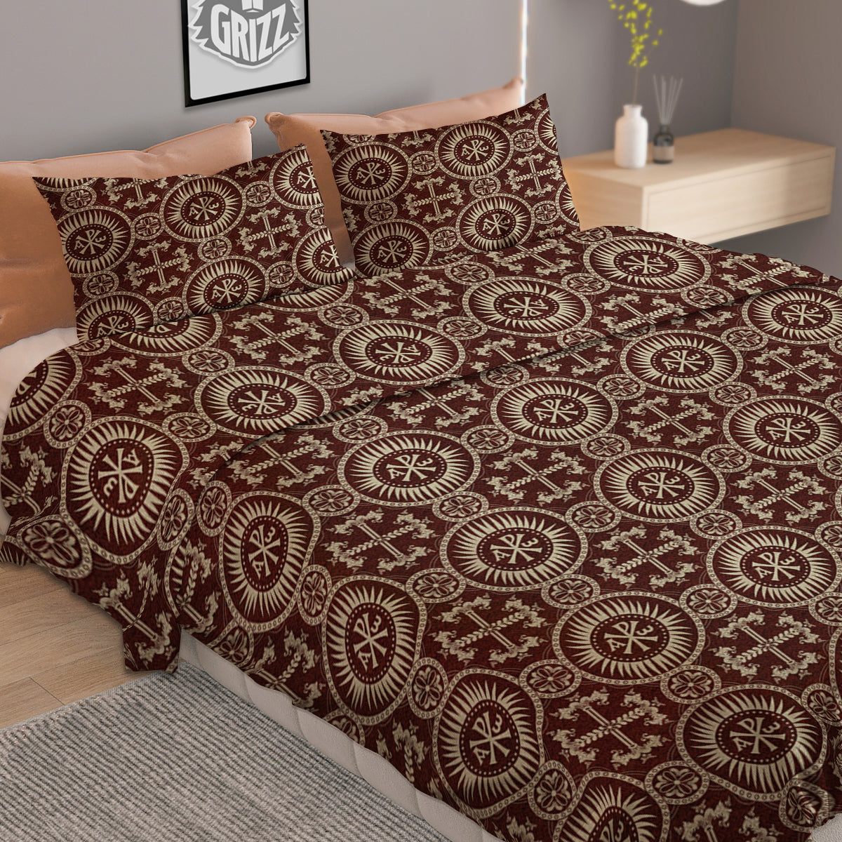 Moving Illusion Optical Green Duvet Cover Bedding Set
