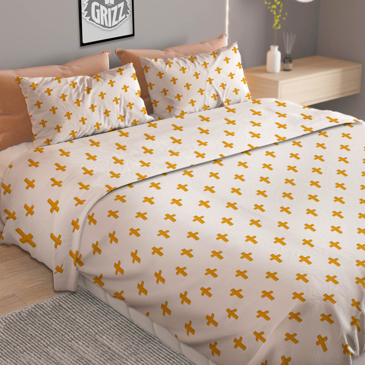 Moving Illusion Optical Green Explosion Duvet Cover Bedding Set