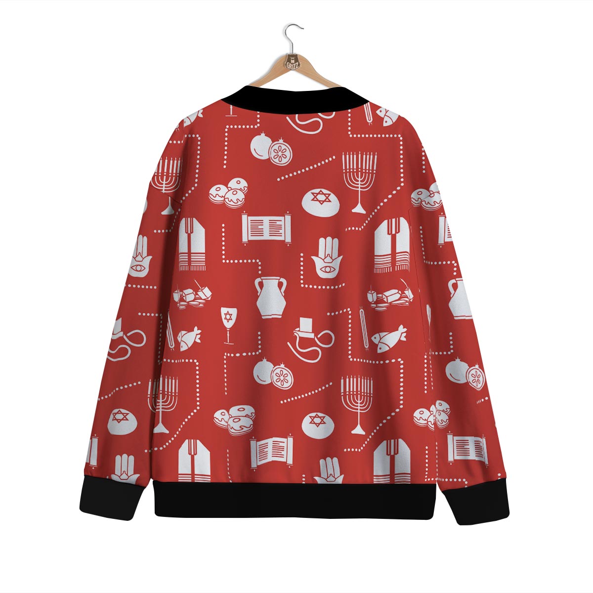 Orthodox Print Pattern Cardigan-grizzshop