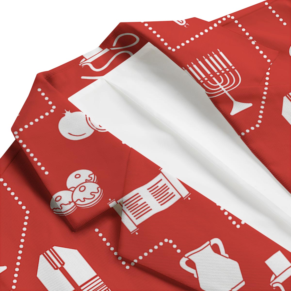 Orthodox Print Pattern Men's Blazer-grizzshop
