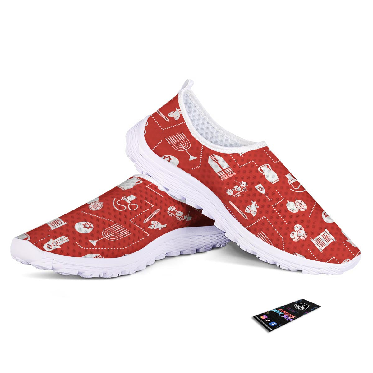 Orthodox Print Pattern Nurse Shoes-grizzshop