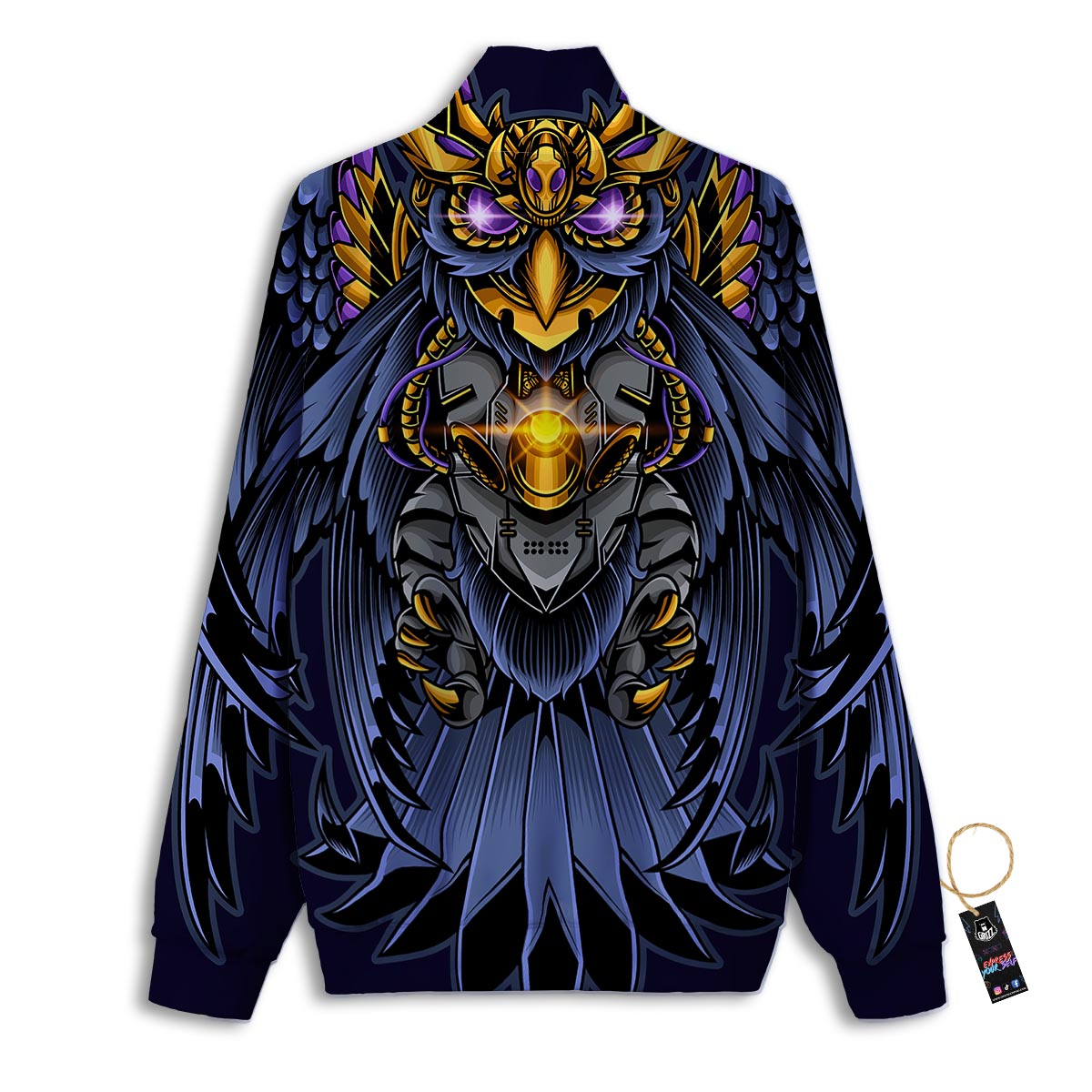 Orthodox Print Pattern Track Jacket-grizzshop