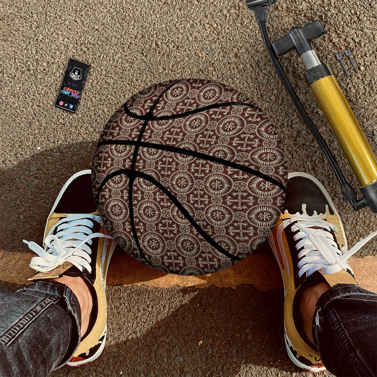 Orthodox Classic Print Pattern Basketball
