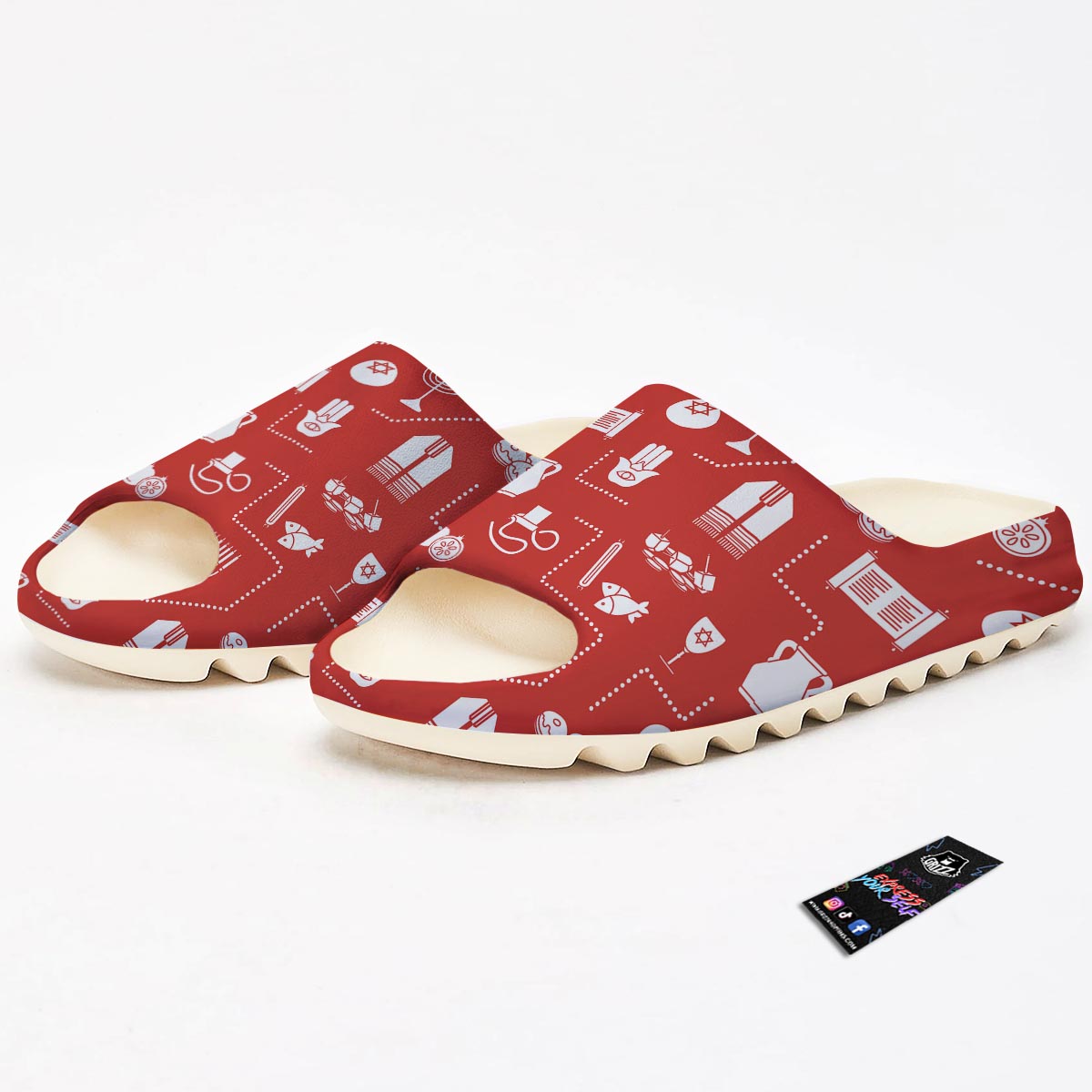 Orthodox Print Pattern Sandals-grizzshop