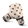 Ostrich Cute Pattern Print Boxing Gloves-grizzshop