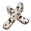 Ostrich Cute Pattern Print Muay Thai Shin Guards-grizzshop