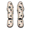 Ostrich Cute Pattern Print Muay Thai Shin Guards-grizzshop