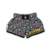 Ostrich Pattern Print Muay Thai Boxing Shorts-grizzshop