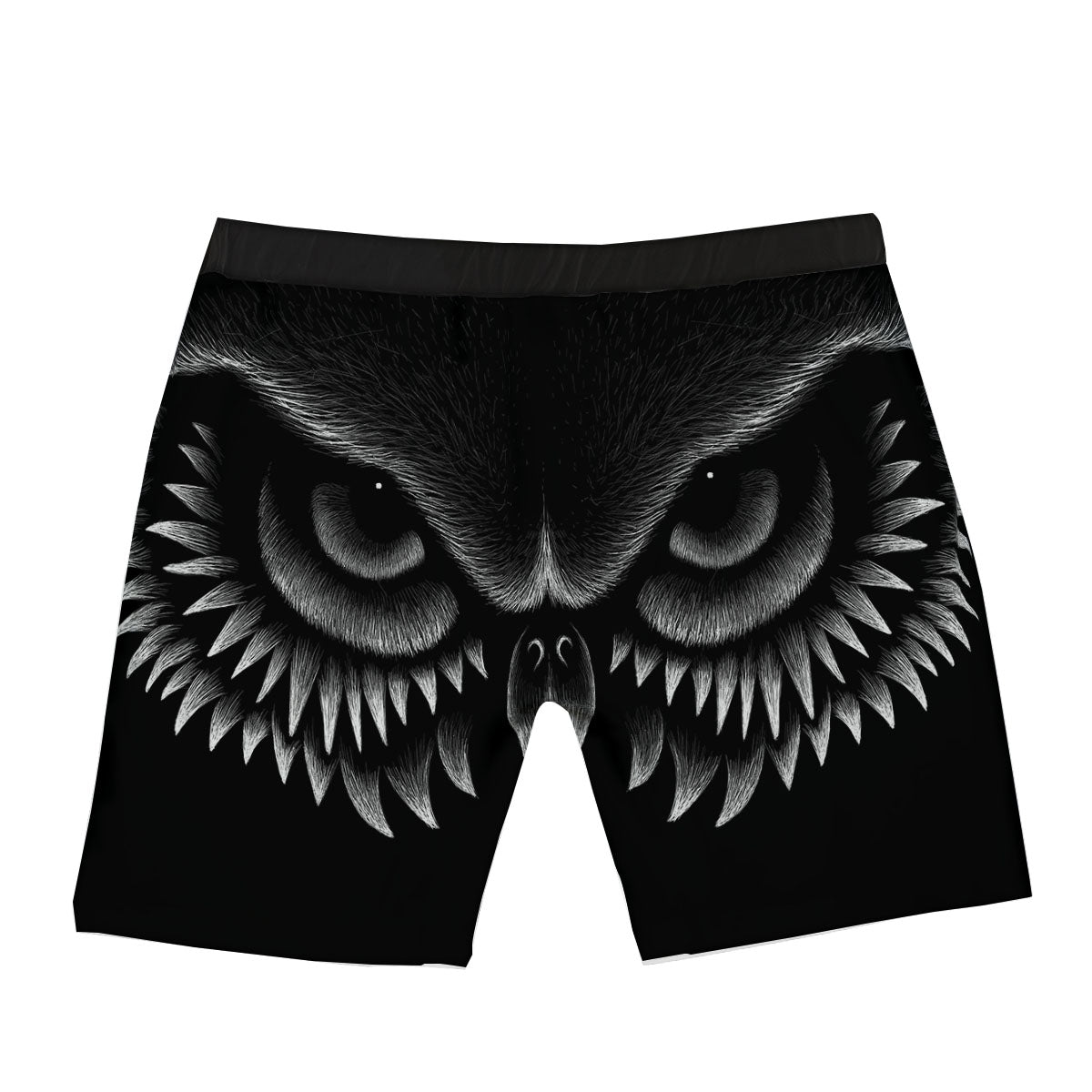 Owl Eyes Print Boxer Briefs-grizzshop