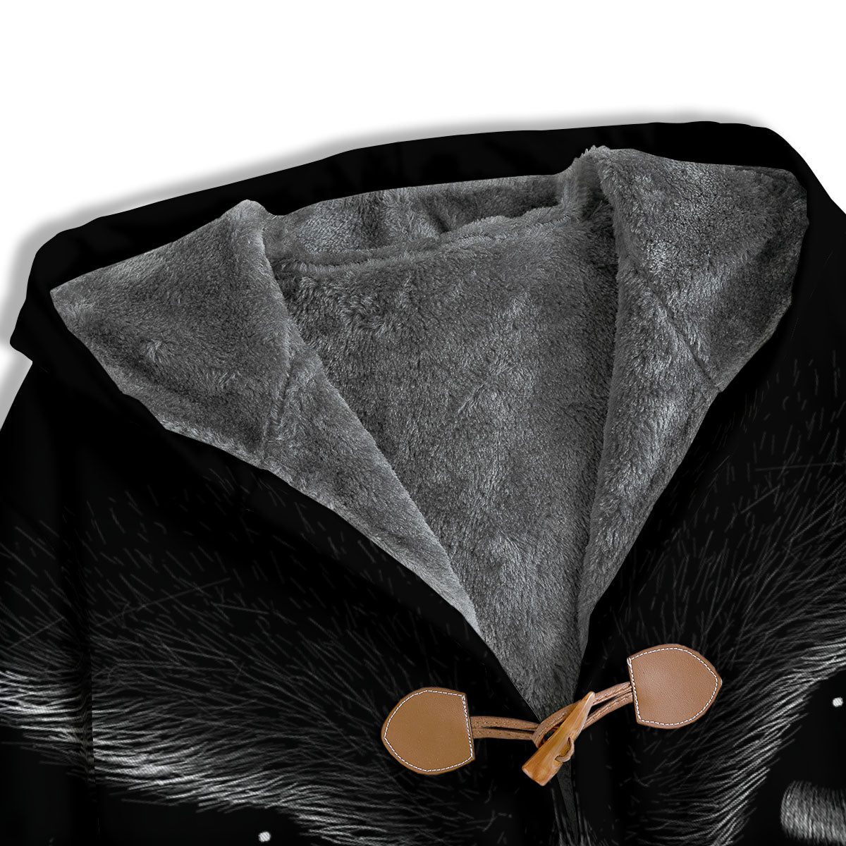 Owl Eyes Print Men's Windbreaker Jacket-grizzshop