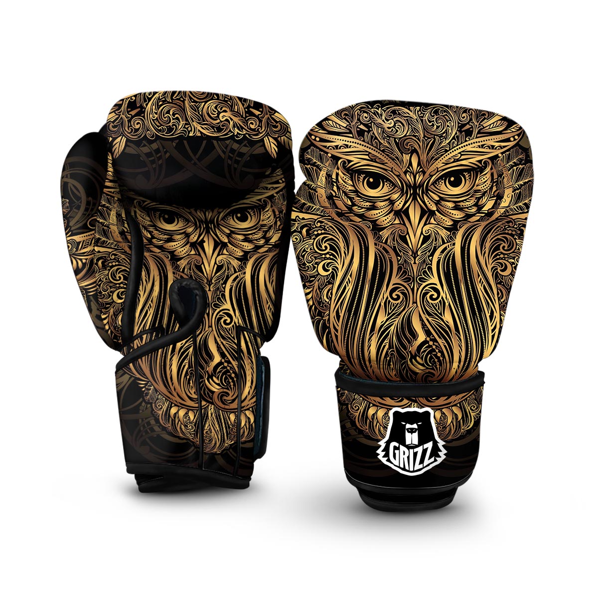 Owl Ornament Boxing Gloves-grizzshop