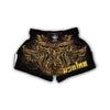 Owl Ornament Muay Thai Boxing Shorts-grizzshop