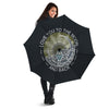 Owl Spiritual With Moon And Sun Print Umbrella-grizzshop