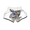 Owl Watercolor Muay Thai Boxing Shorts-grizzshop