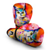 Owl Watercolor Paint Boxing Gloves-grizzshop