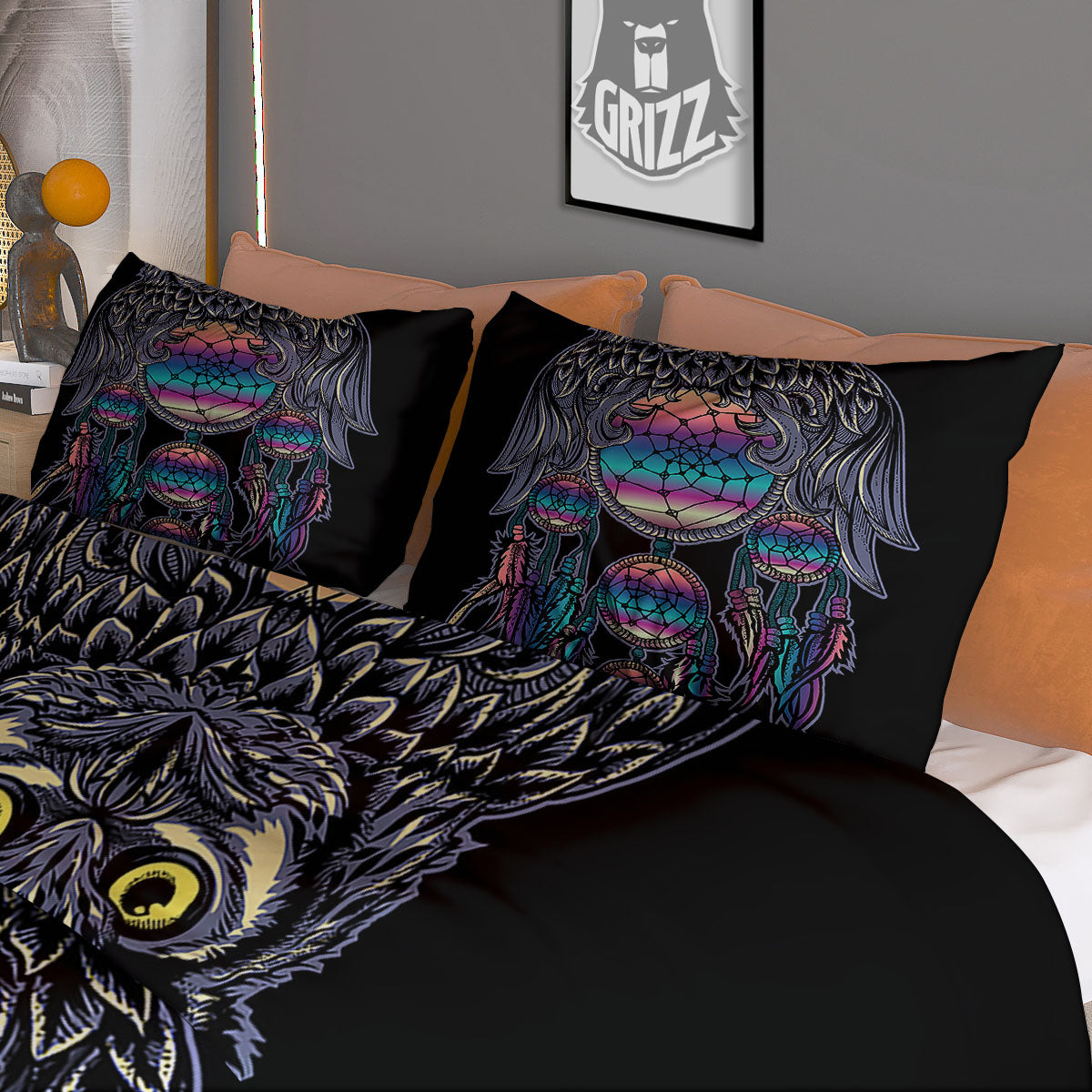 Painting Horse Vintage Print Duvet Cover Bedding Set