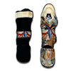 Owl With Glasses Muay Thai Shin Guards-grizzshop