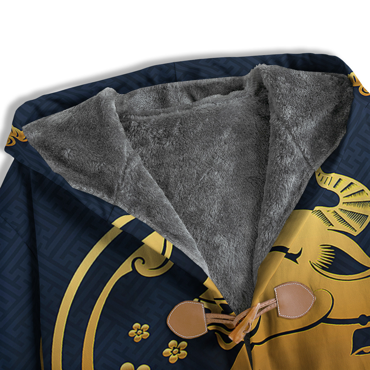 Ox Zodiac Chinese Cute Print Men's Windbreaker Jacket-grizzshop
