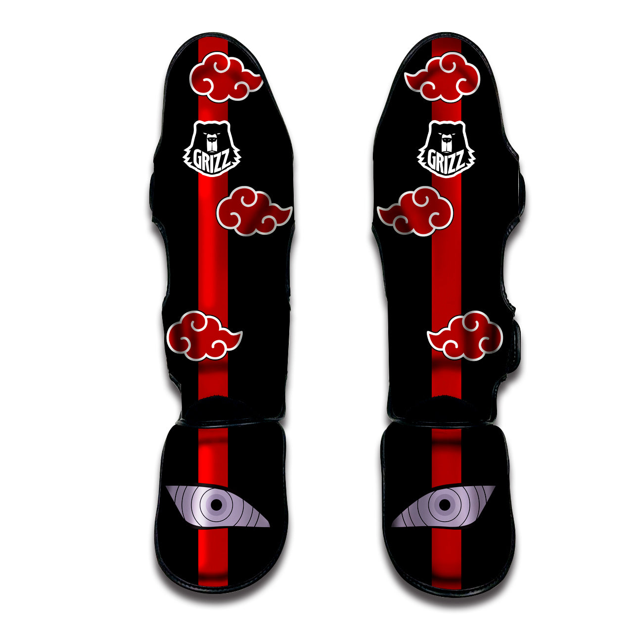 Pain Akatsuki Muay Thai Shin Guards-grizzshop