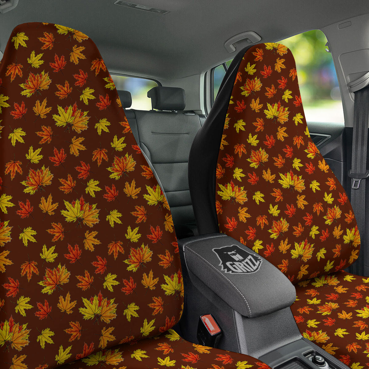 Painting Autumn Print Car Seat Covers-grizzshop