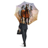 Painting Horse Vintage Print Umbrella-grizzshop