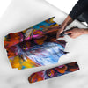 Painting Rooster Print Umbrella-grizzshop