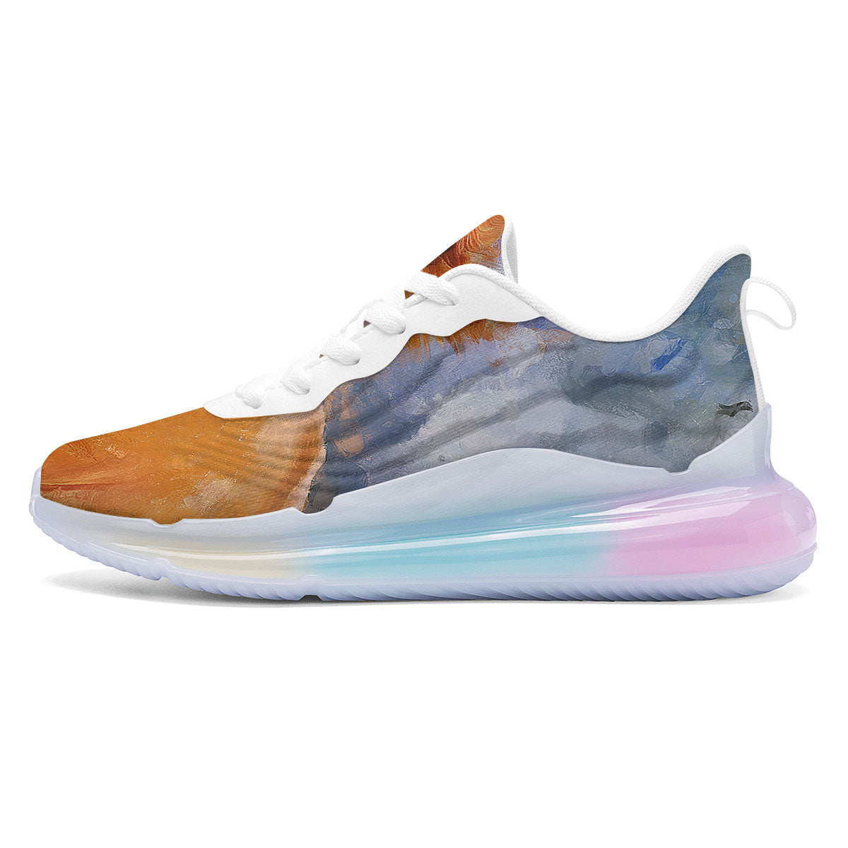 Painting Running Horses Print Running Sneakers-grizzshop