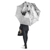 Painting White Horse Print Umbrella-grizzshop