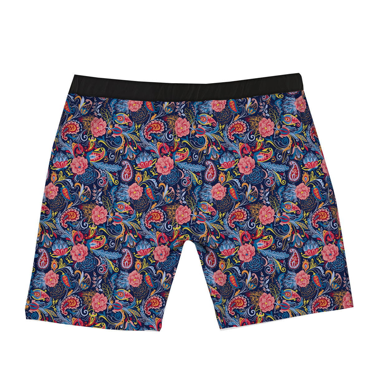 Paisley Art Print Pattern Boxer Briefs-grizzshop