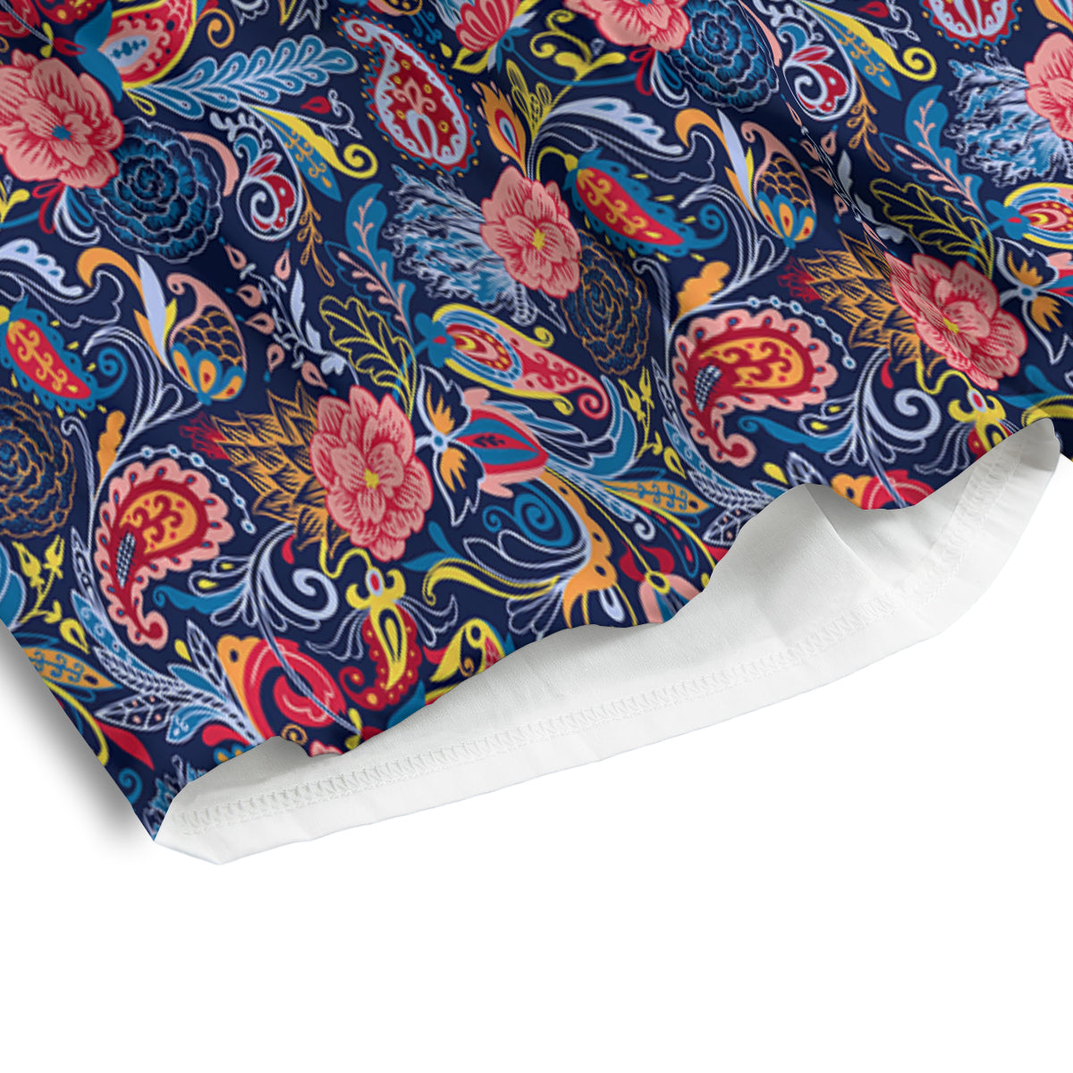 Paisley Art Print Pattern Men's Athletic Shorts