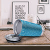 Paisley Bandana Light Blue Print Tumbler-grizzshop