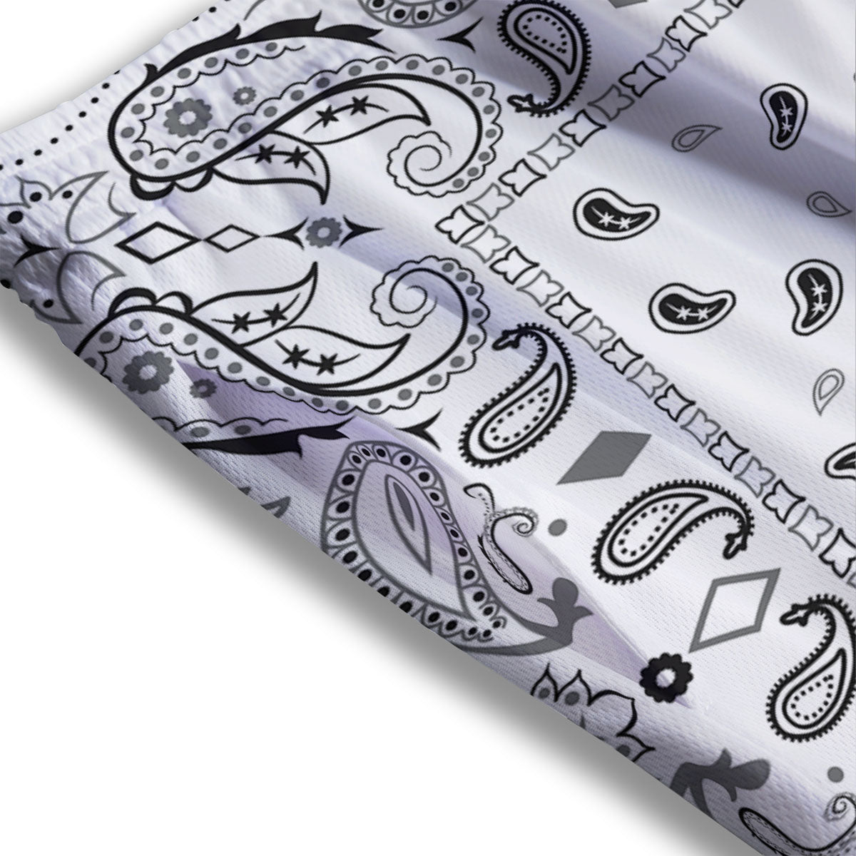 Penguin Cute Snowy Print Pattern Mesh Shorts