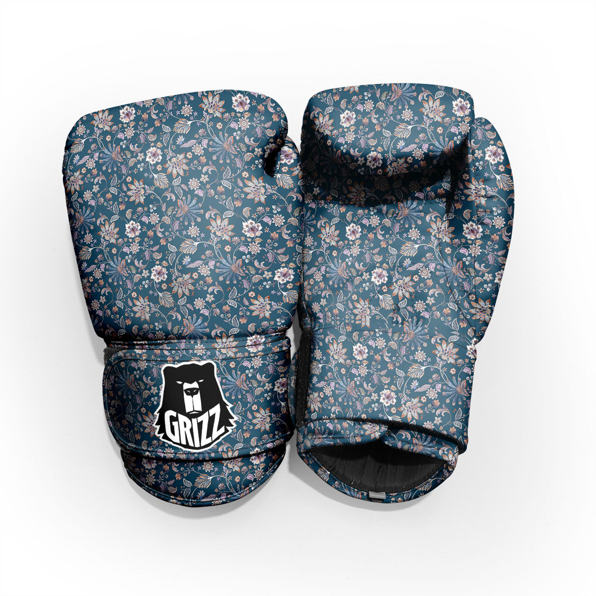 Paisley Bohemian Print Pattern Pro Boxing Glove