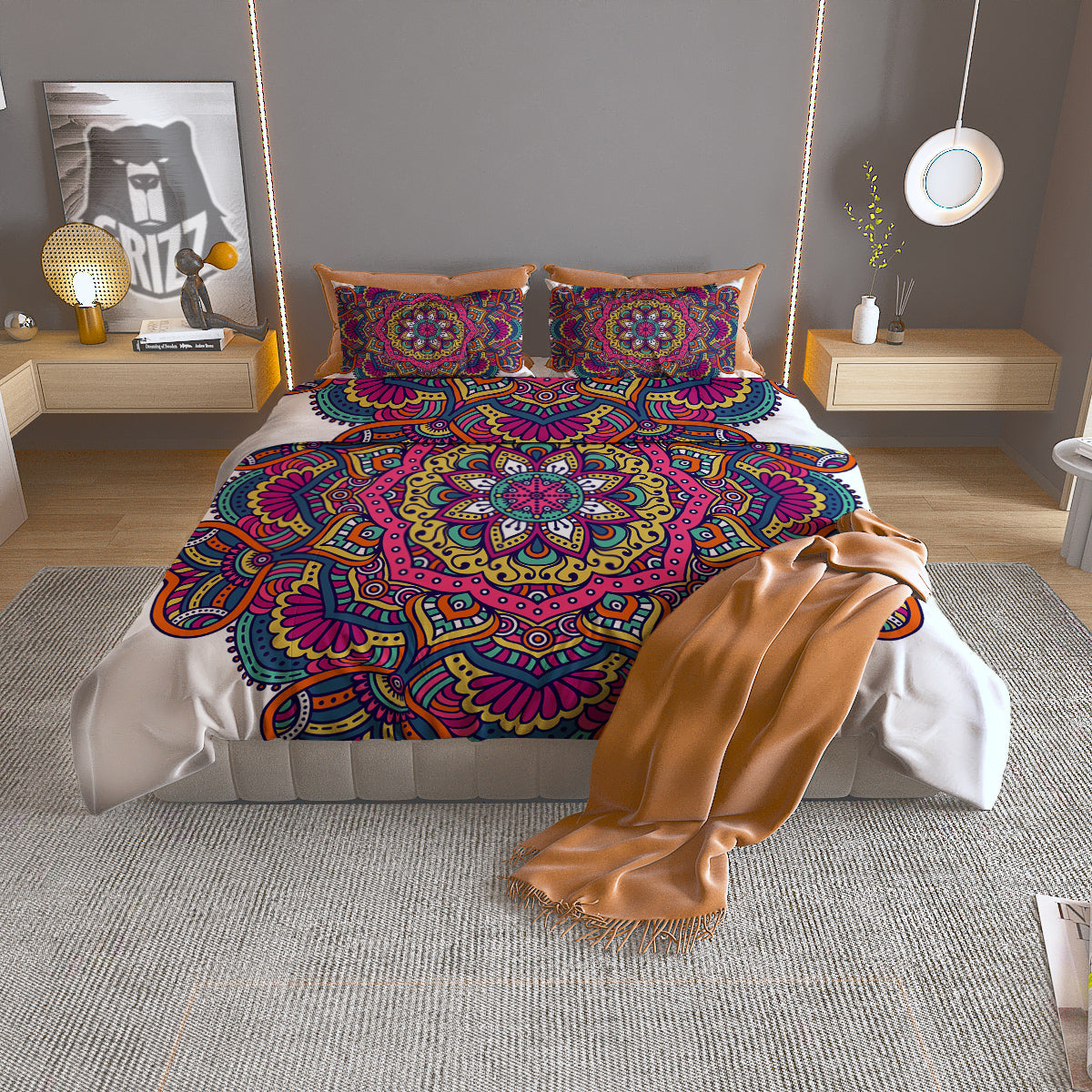 National Texas Flag Print Duvet Cover Bedding Set