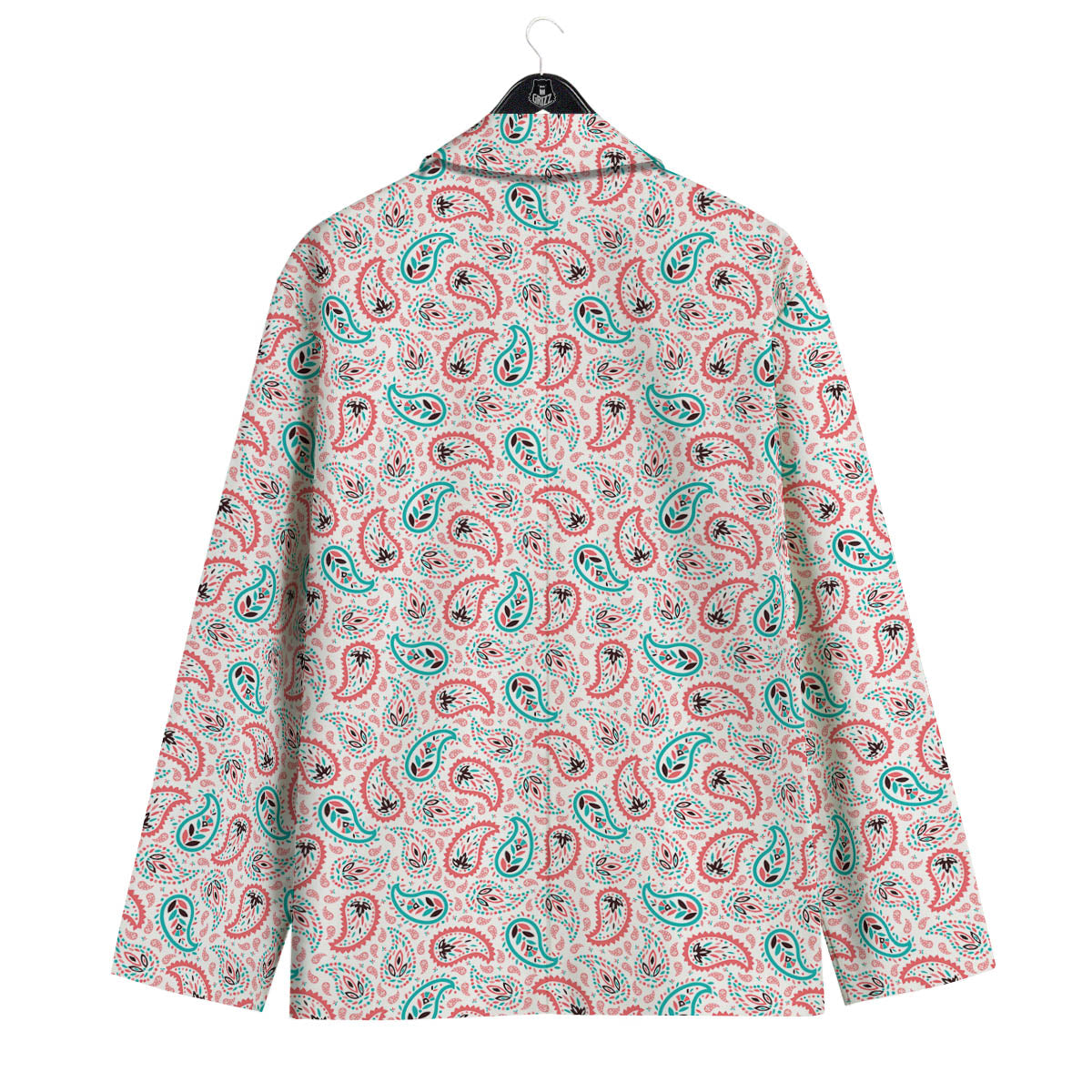 Paisley Boho Colorful Print Pattern Men's Sport Coat-grizzshop