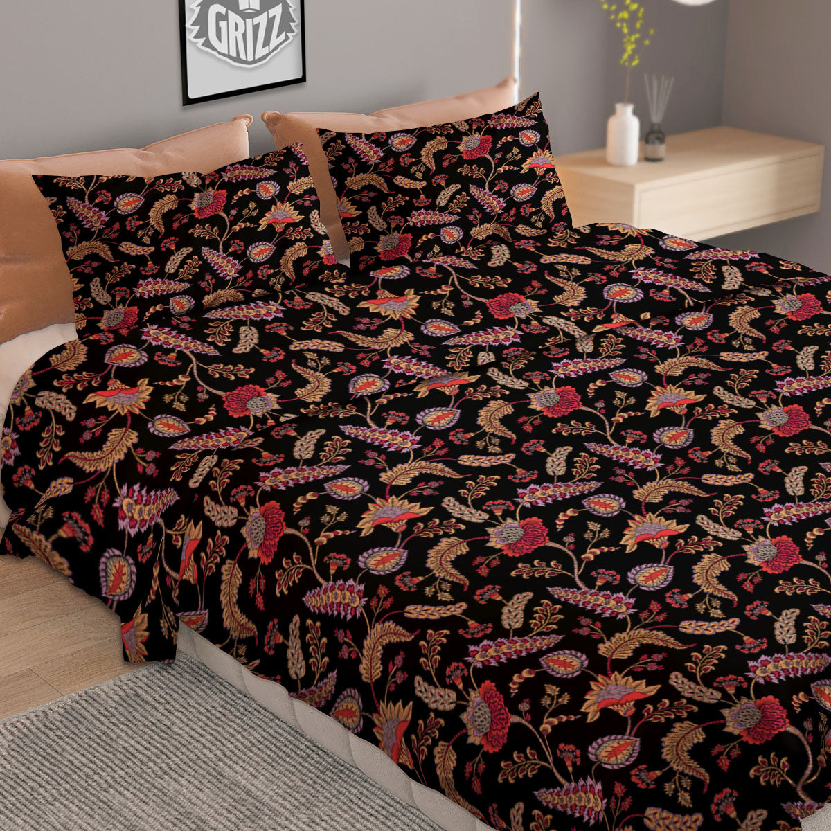 Navajo Ethnic Southwestern Print Pattern Duvet Cover Bedding Set