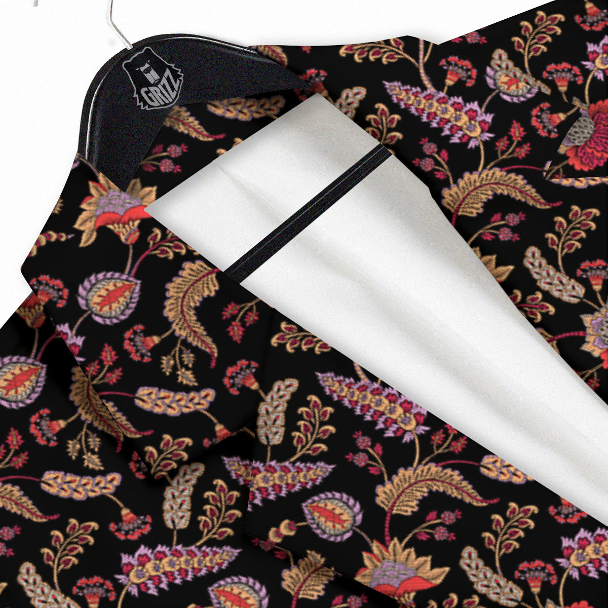 Paisley Boho Print Pattern Men's Sport Coat-grizzshop