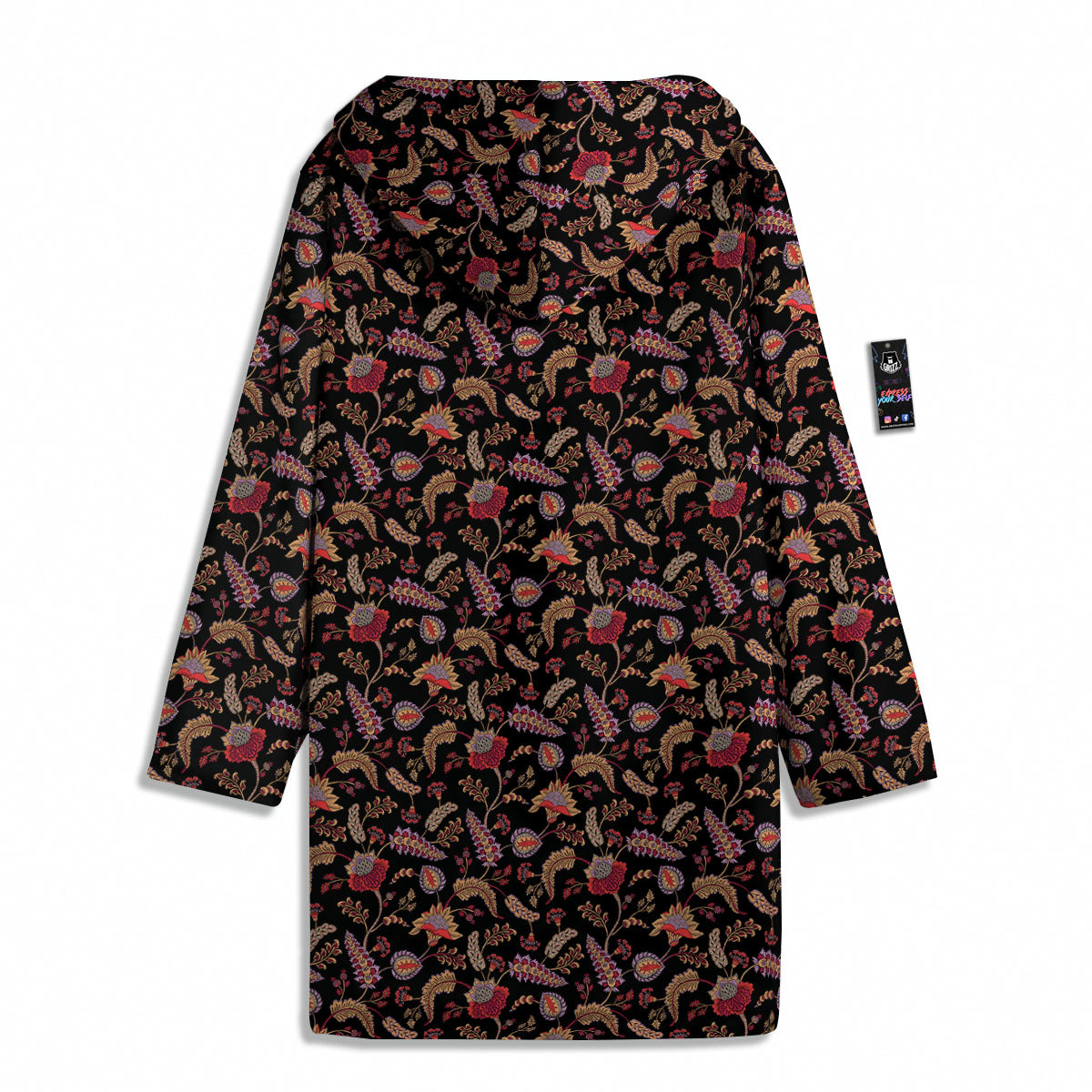 Paisley Boho Print Pattern Men's Windbreaker Jacket-grizzshop
